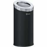 Hls Commercial 15-Gallon Round Open Top Trash Can