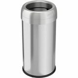 Hls Commercial Stainless Steel Open Top Trash Can