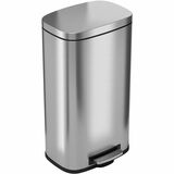 Hls Commercial Stainless Steel Soft Step Trash Can
