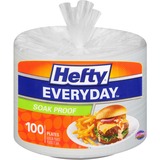 Hefty Everyday 8-78 Soak Proof Foam Plates
