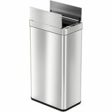 Hls Commercial 18 Gallon Wings Lid Sensor Trash Can