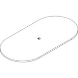 Lorell Prominence 20 Racetrack Conference Tabletop
