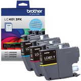 Brother Lc4013pks Original Standard Yield Inkjet Ink Cartridge - Cmy - 3 Pack