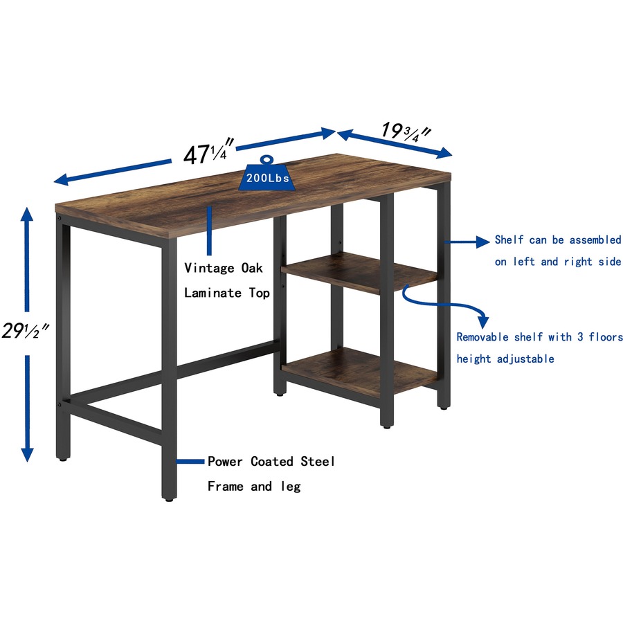 Soho Metal Frame Desk