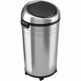 Hls Commercial Xl Round Stainless Sensor Trash Can