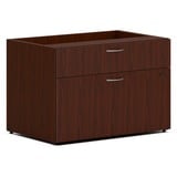 Hon Mod Low Personal Credenza 2 Drawers 30w Traditional Mahogany Finish