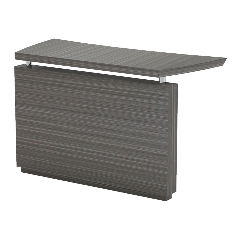 Safco Safco Sterling Textured Design Desking Unit