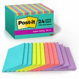 Post-It&Reg Super Sticky Notes - Supernova Neons Color Collection