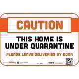 Tabbies Home Under Quarantine Wall Decal
