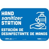 Tabbies Hand Sanitizer Station Bilingual Decal