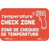 Tabbies Temperature Check Zone Wall Decal
