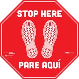 Tabbies Stop Here Besafe Messaging Floor Decal
