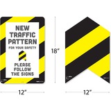 Tabbies New Traffic Pattern Wall Sign Decals