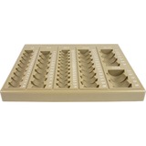 Controltek 6-Denomination Self Counting Loose Coin Tray