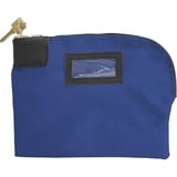 Controltek Carrying Case Cash Coin Document Card Check - Royal Blue