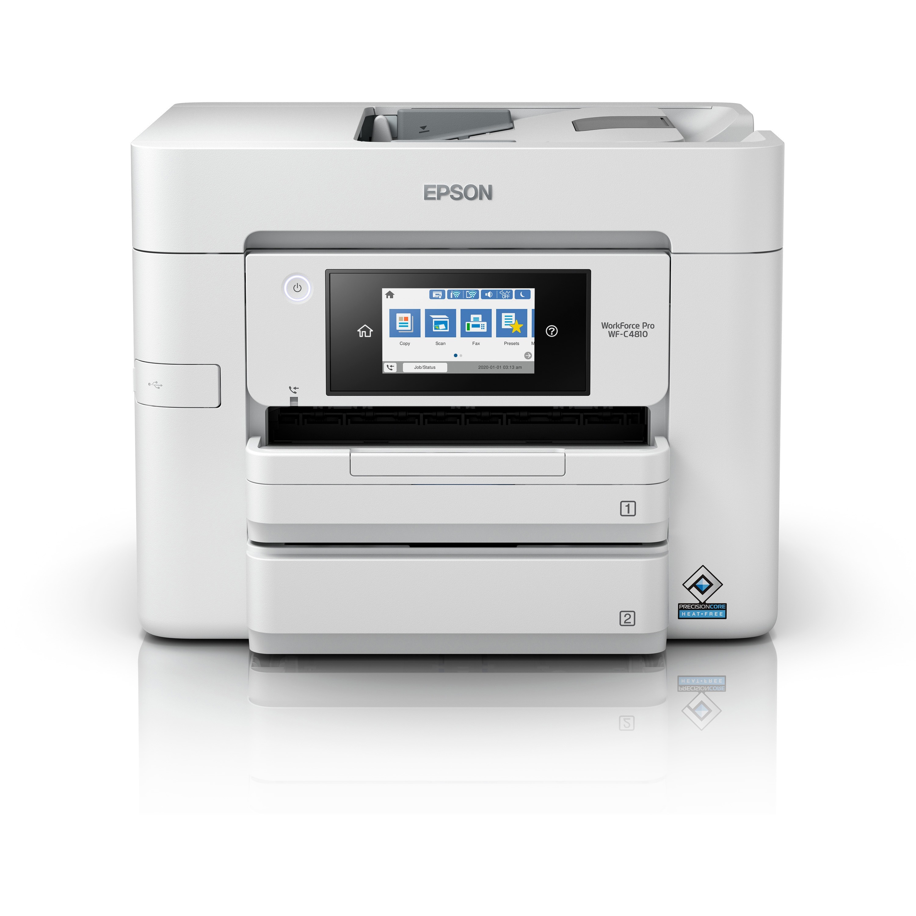Epson Workforce Pro Wf-C4810 Inkjet Multifunction Printer - Color