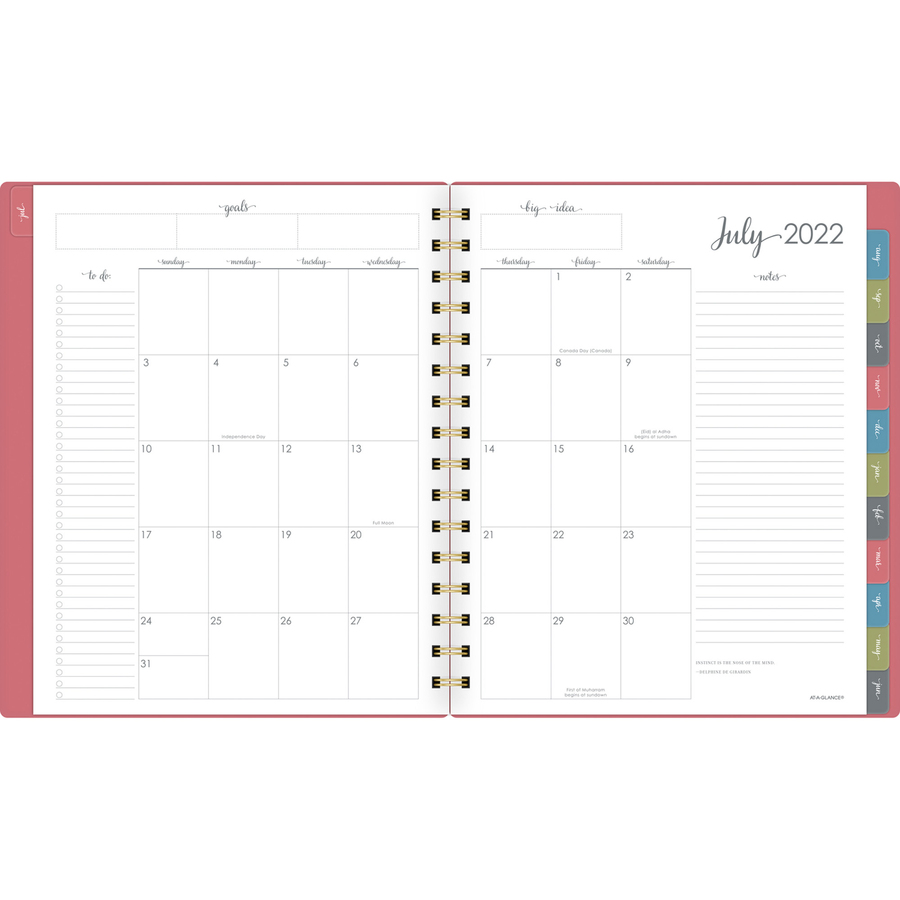 At-a-Glance Harmony Academic Planner