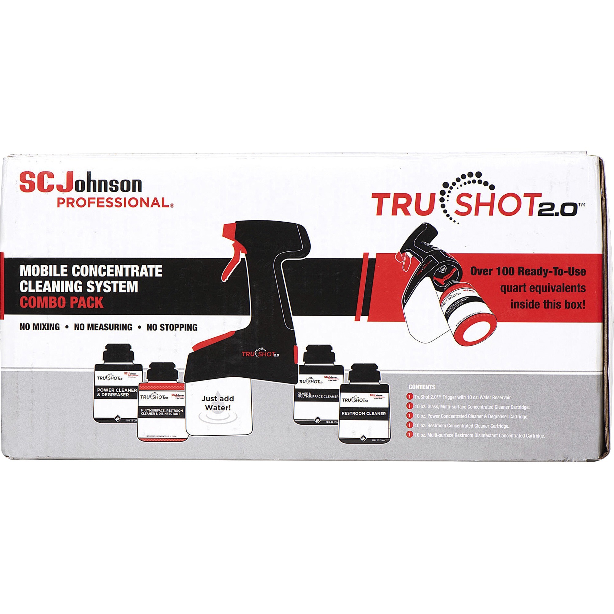 Sc Johnson Trushot 20 Mobile Dispenser Cleaner Starter Pack