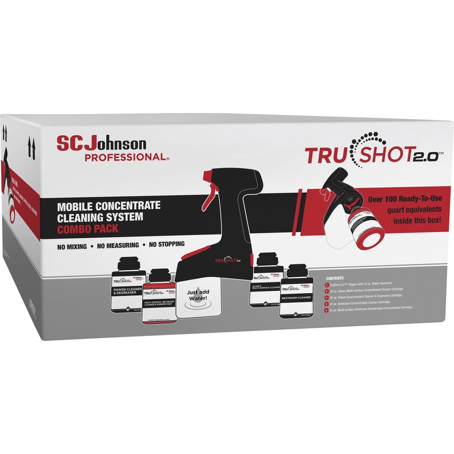 Sc Johnson Trushot 20 Mobile Dispenser Cleaner Starter Pack