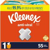 Kleenex Anti-Viral Facial Tissue