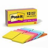Post-It&Reg Super Sticky Note Pads - Summer Joy Color Collection
