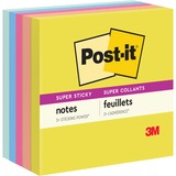 Post-It&Reg Super Sticky Note Pads - Summer Joy Color Collection