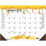 House of Doolittle Honeycomb Monthly Desk Pad Calendar