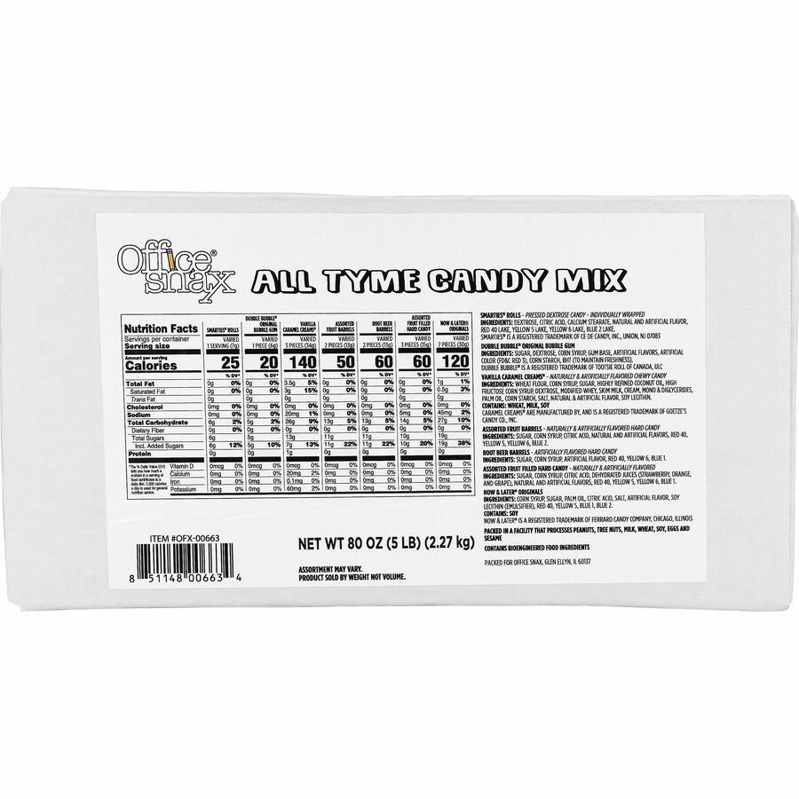 Office Snax All Tyme Assorted Candy Mix