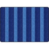 Flagship Carpets Basketweave Stripes Classroom Rug
