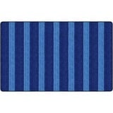 Flagship Carpets Basketweave Stripes Classroom Rug