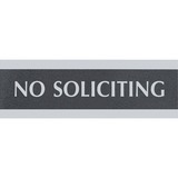 Headline Signs No Soliciting Sign