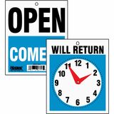 Headline Signs Openwill Return Time Sign