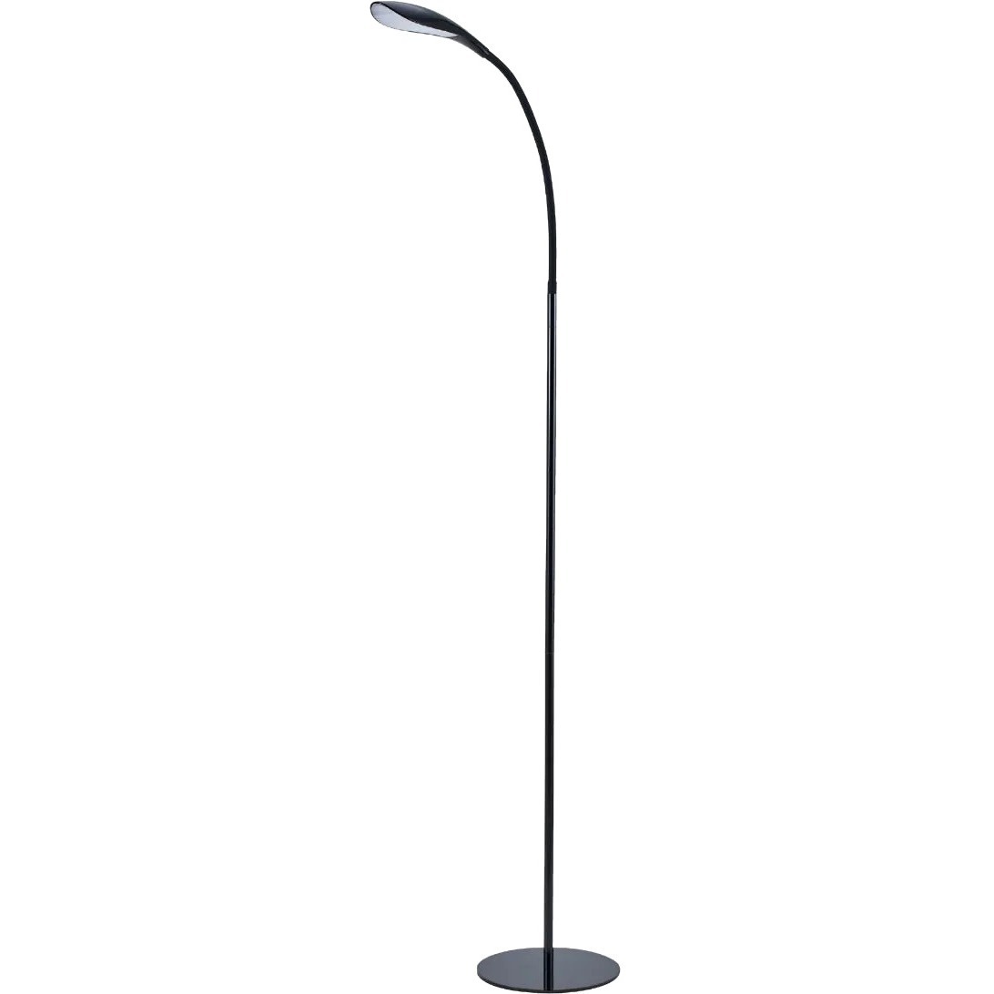 Bostitch Gooseneck Floor Lamp Black