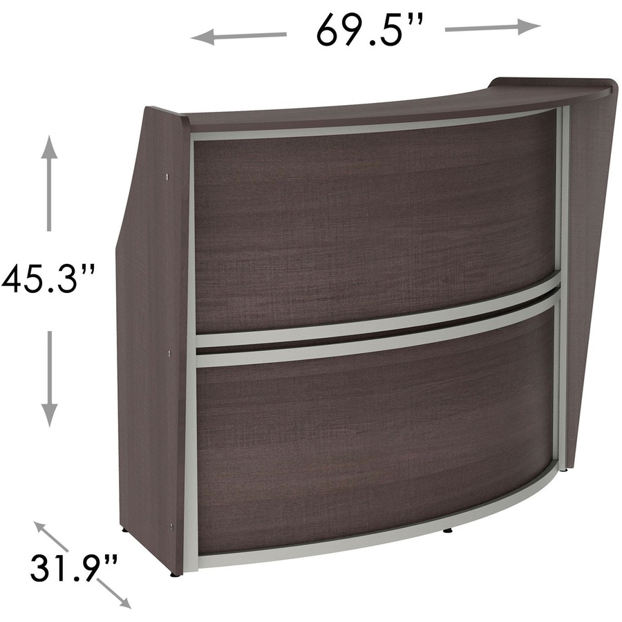 Linea Italia Curved Reception Desk
