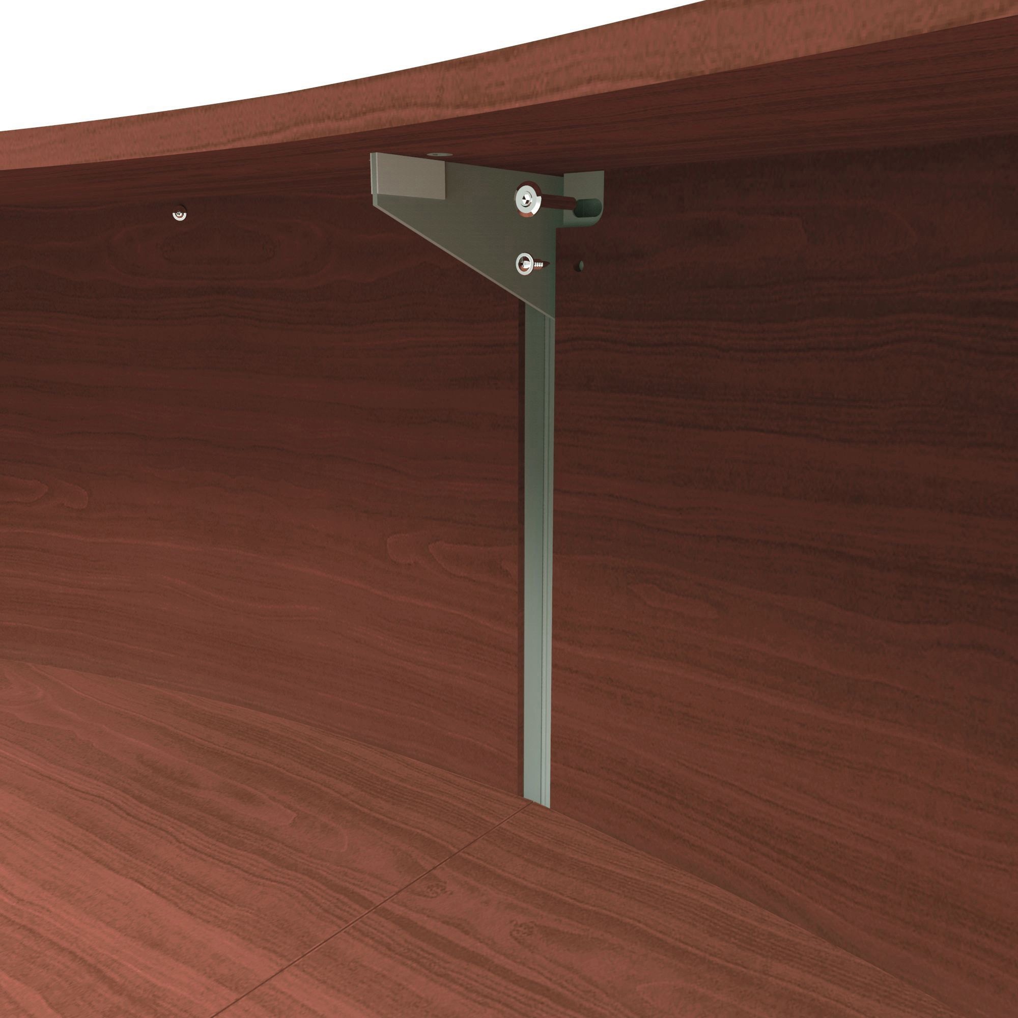 Linea Italia Curved Reception Desk