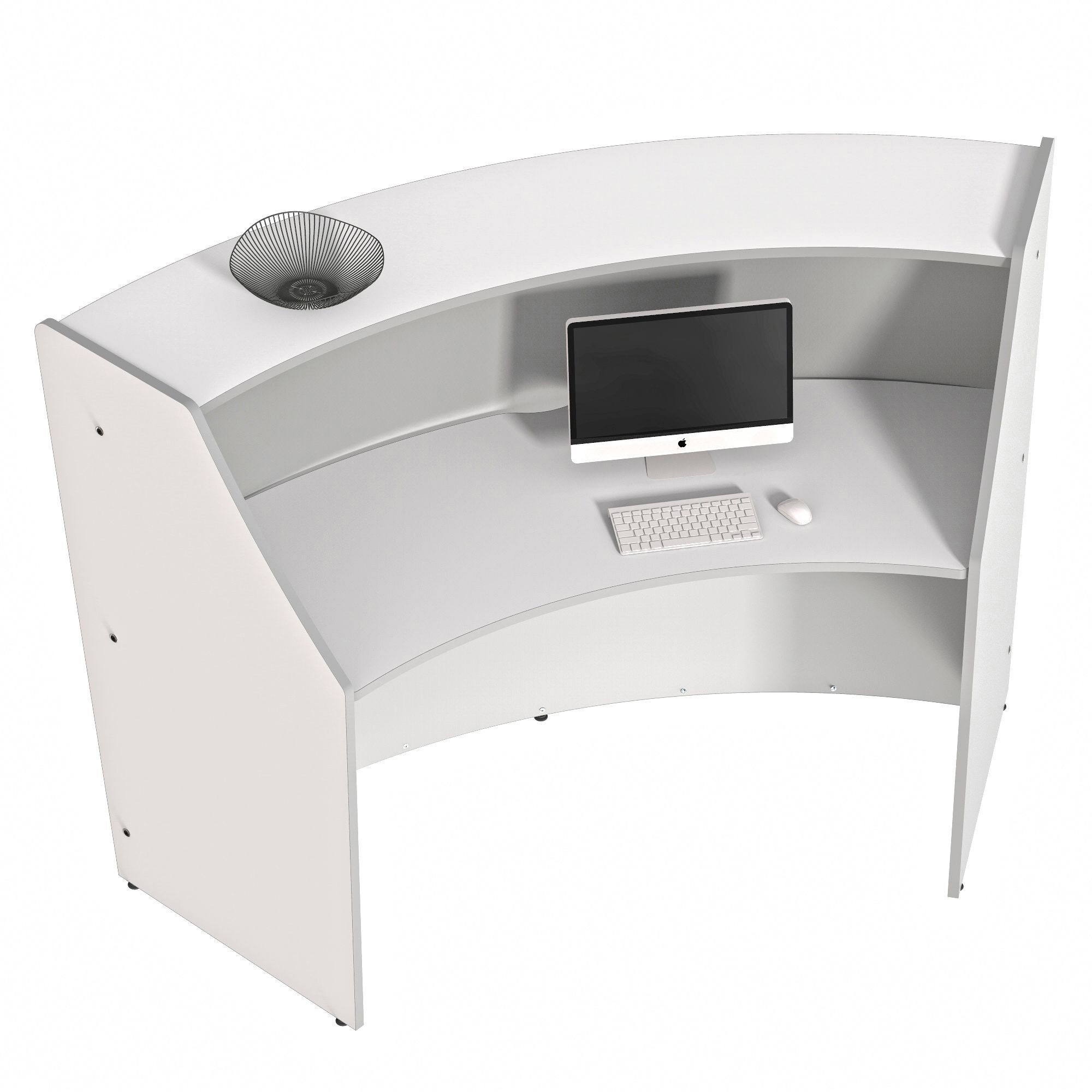 Linea Italia Curved Reception Desk