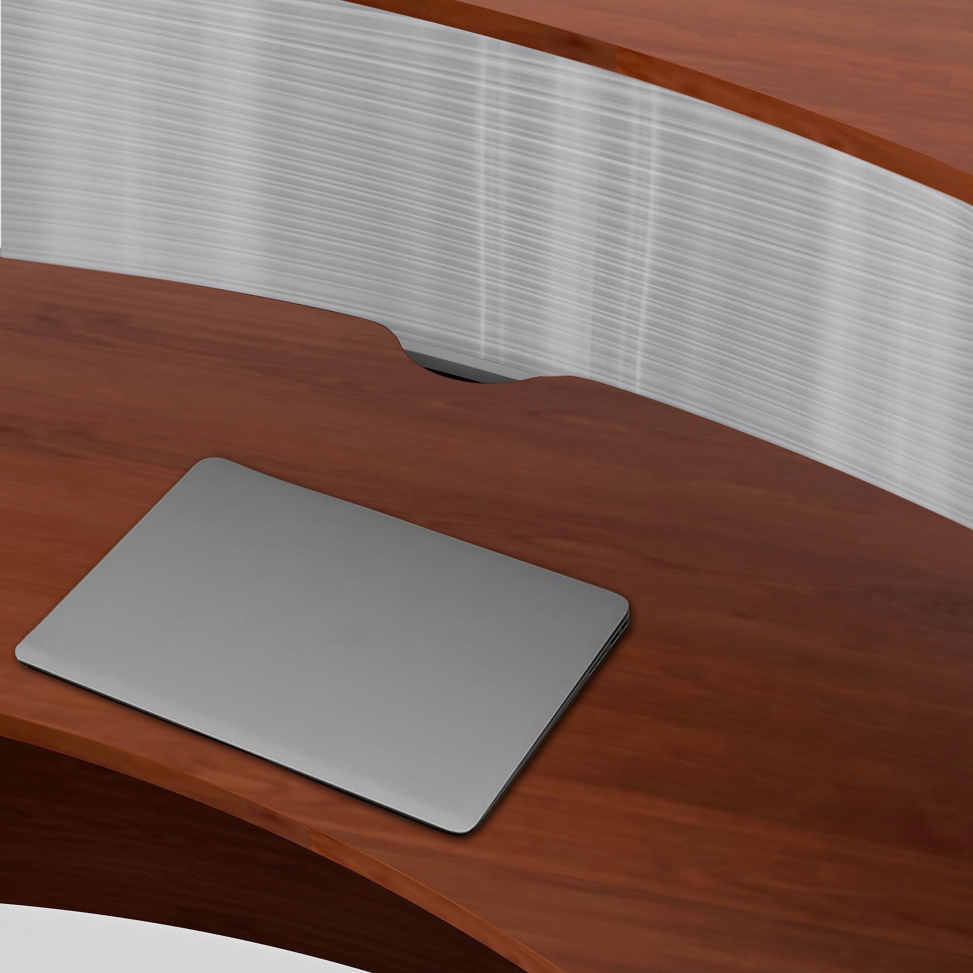 Linea Italia Curved Reception Desk