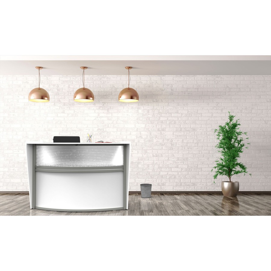 Linea Italia Curved Reception Desk