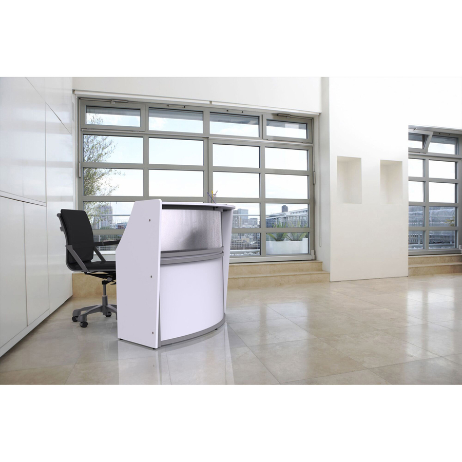 Linea Italia Curved Reception Desk