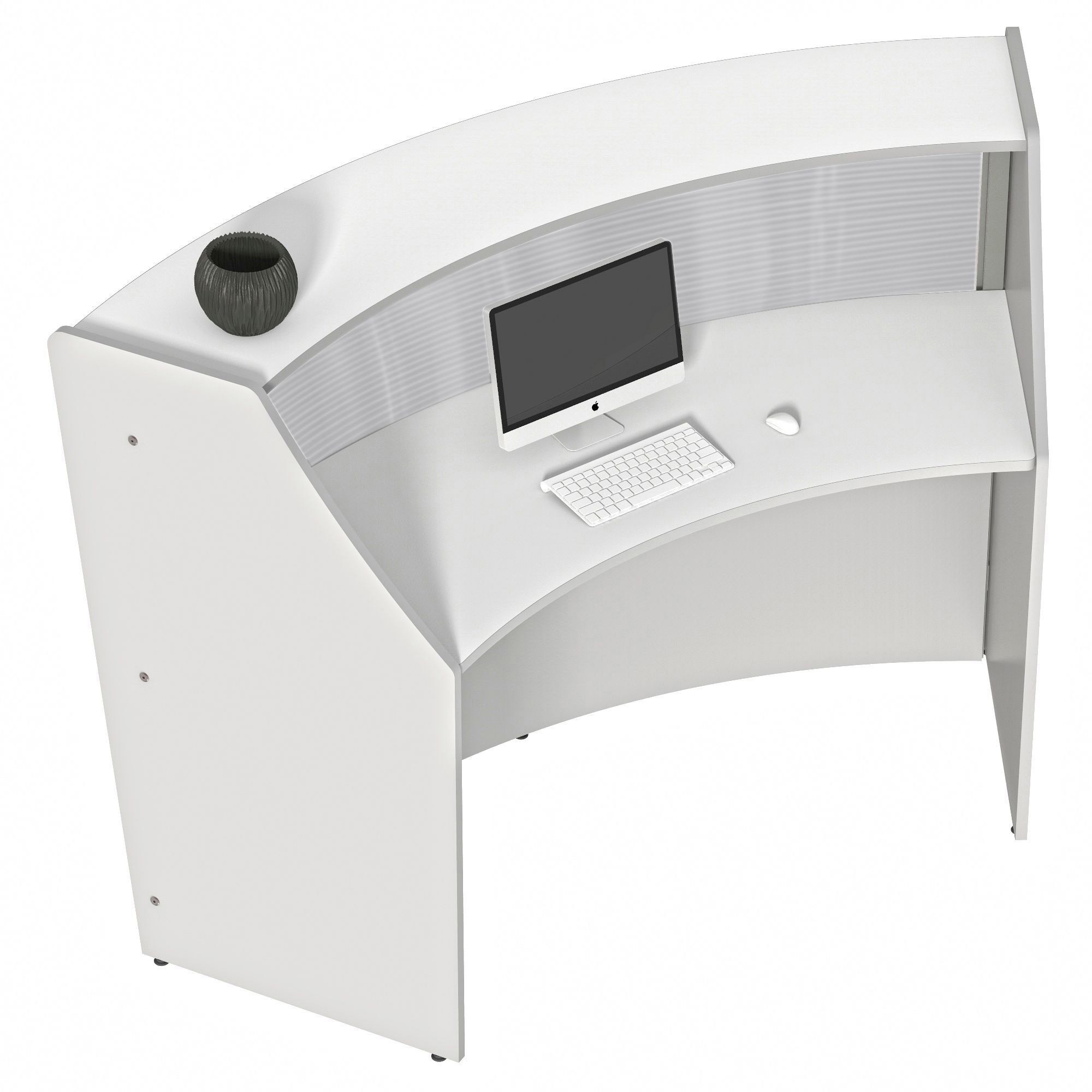 Linea Italia Curved Reception Desk