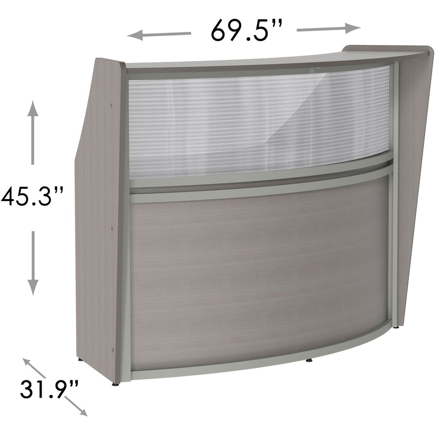 Linea Italia Curved Reception Desk