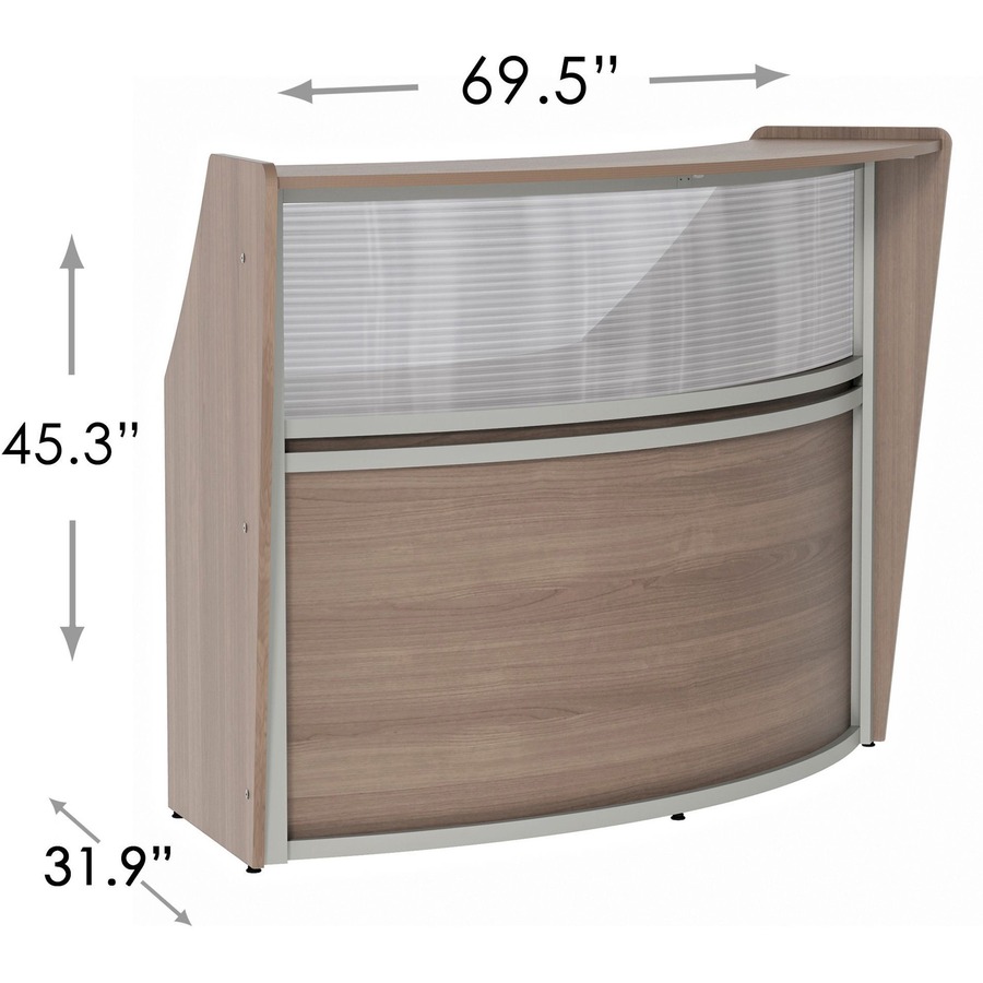Linea Italia Curved Reception Desk