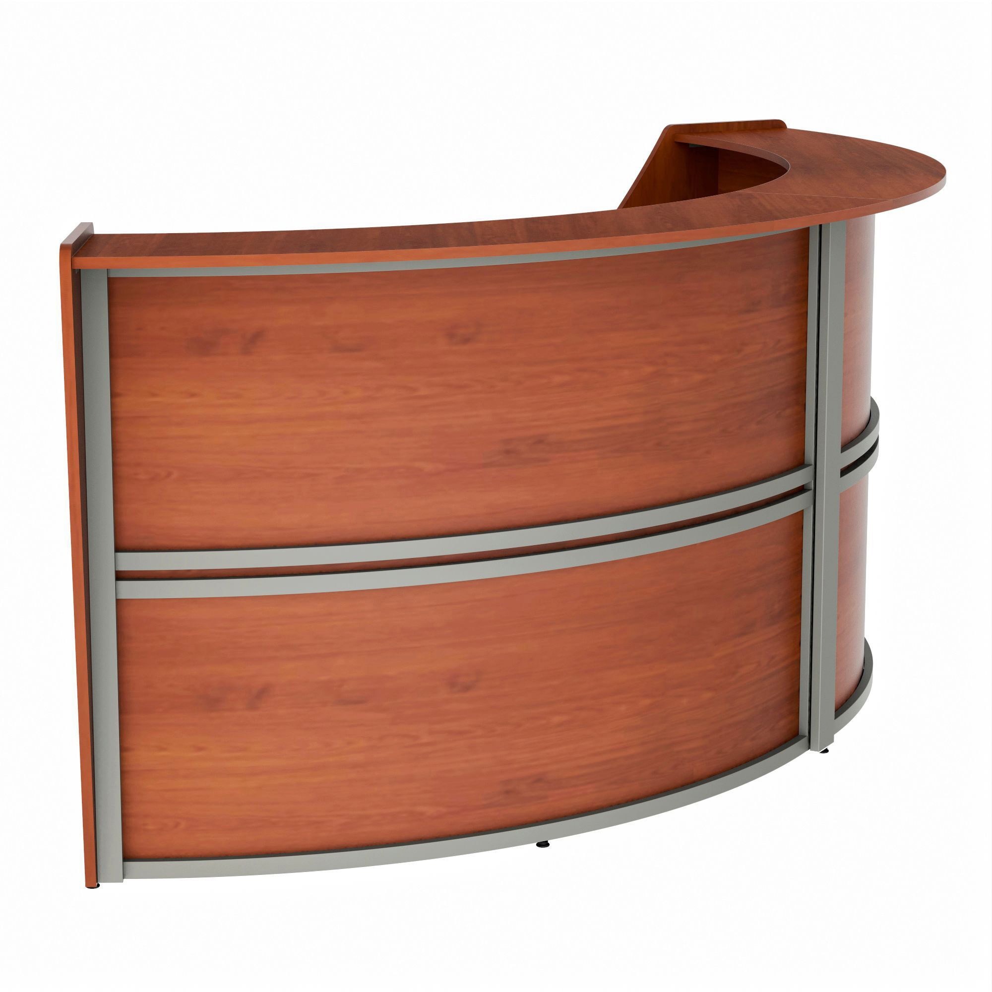 Linea Italia 2-Unit Curved Reception Desk