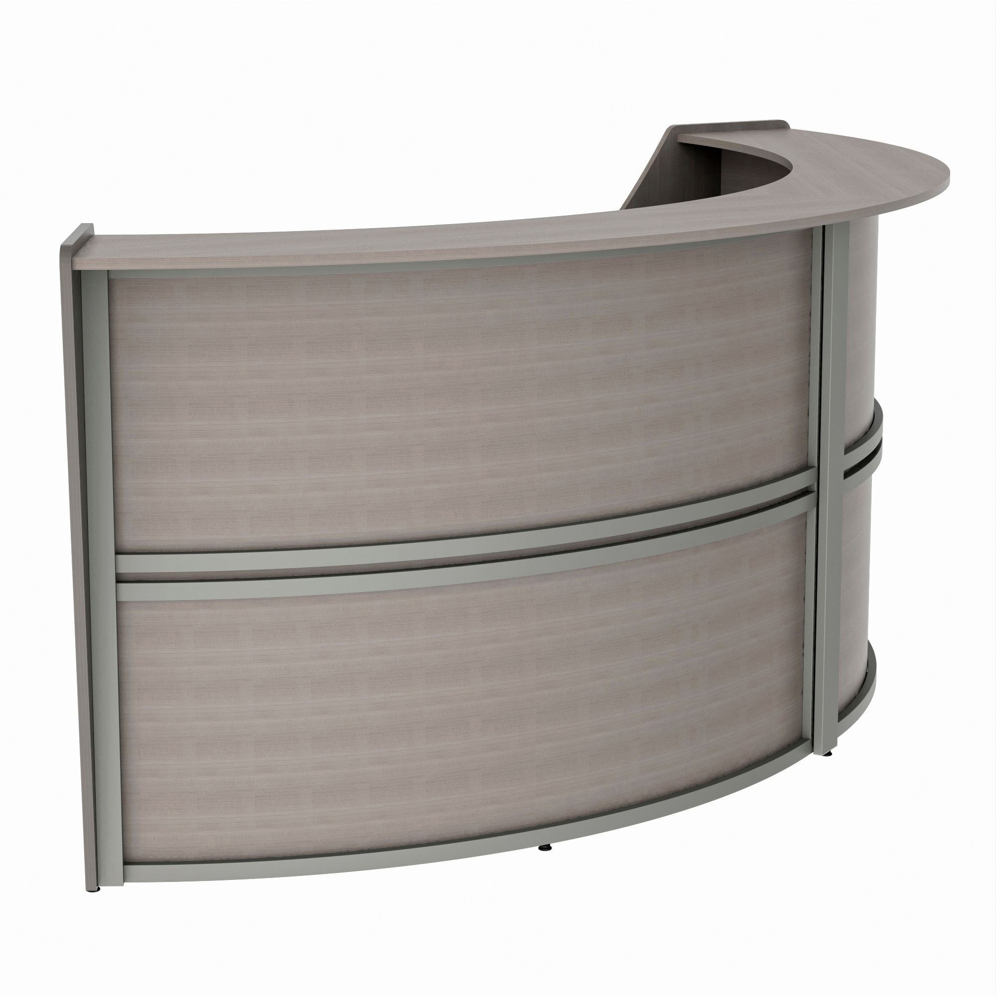 Linea Italia 2-Unit Curved Reception Desk