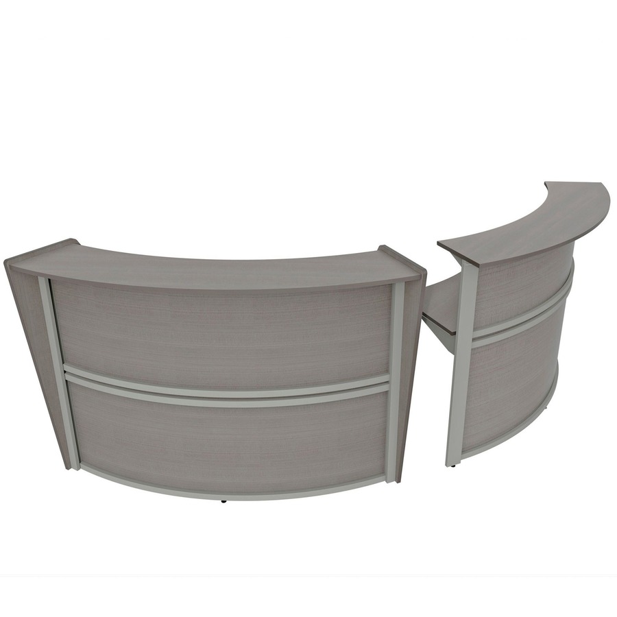 Linea Italia 2-Unit Curved Reception Desk