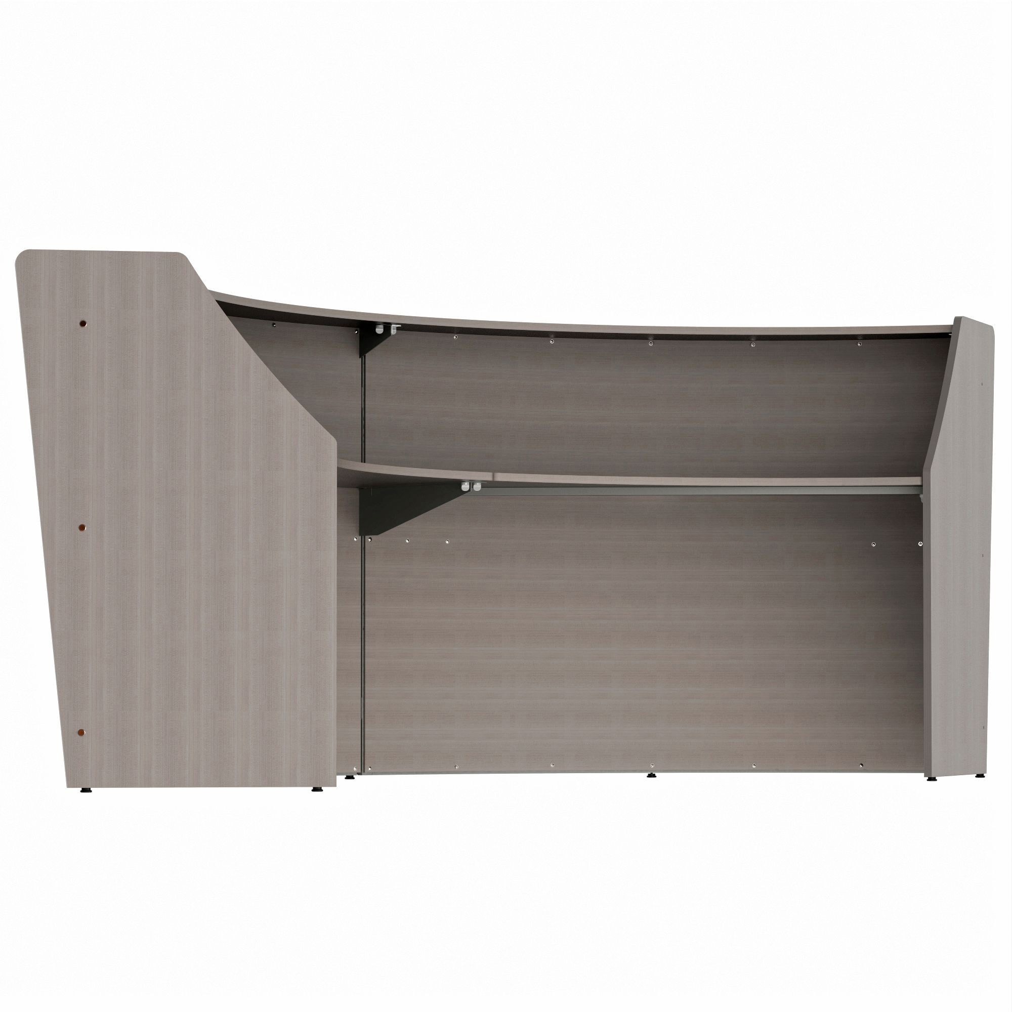 Linea Italia 2-Unit Curved Reception Desk