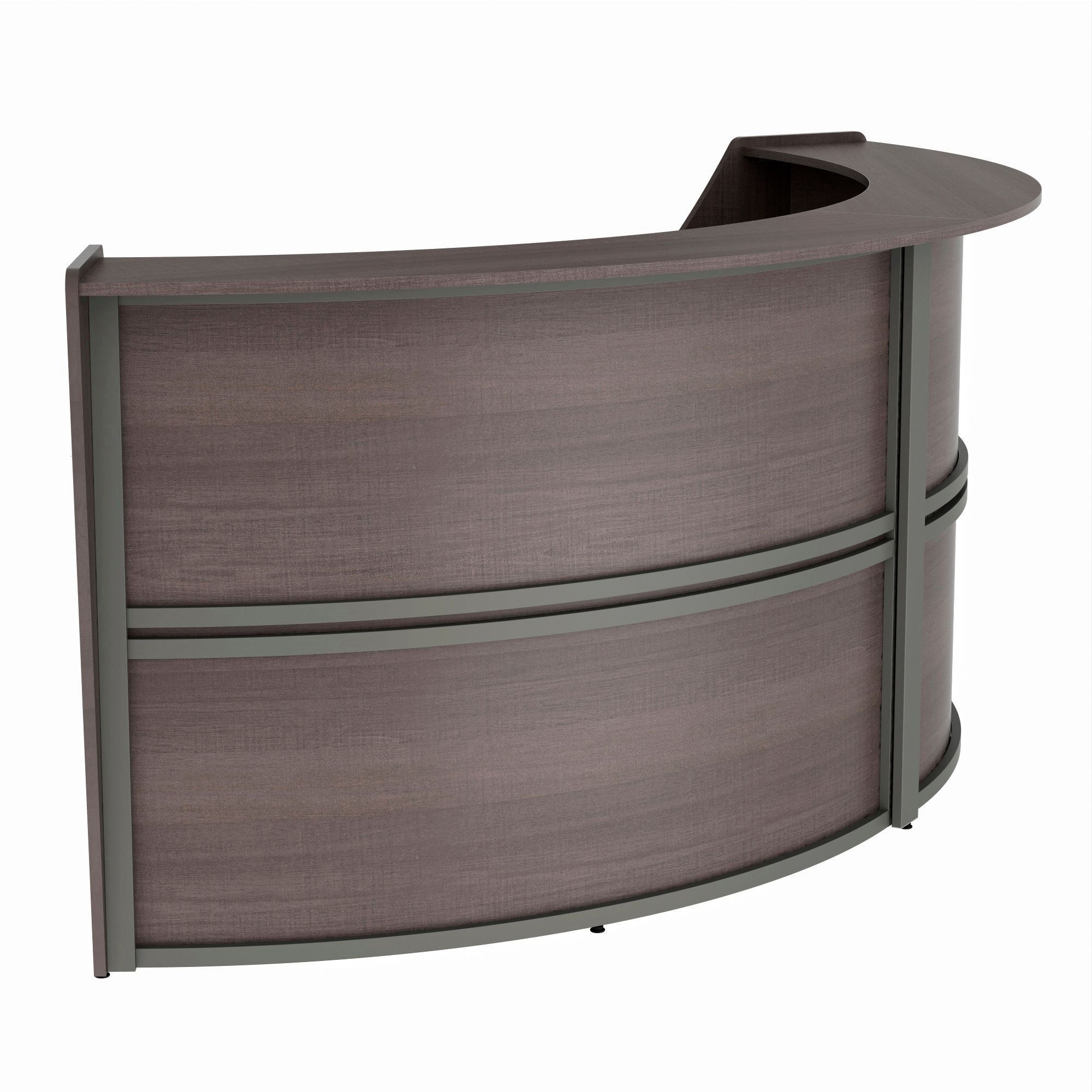 Linea Italia 2-Unit Curved Reception Desk