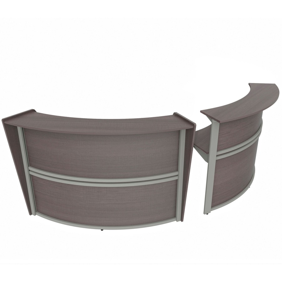 Linea Italia 2-Unit Curved Reception Desk