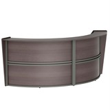 Linea Italia 2-Unit Curved Reception Desk