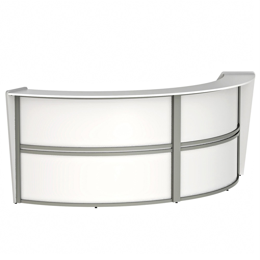 Linea Italia 2-Unit Curved Reception Desk
